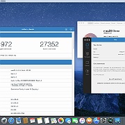 Zrzut ekranu 2017-04-24 o 14.36.05  Macstorm Infinity III z procesorem Intel Core i7-6900 K 3.2@4.3 GHz osiem rdzeni. Test programem Geekbench 4.0.3.